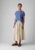 Crinkle Cotton Gauze Top | Cornflower sold by TOAST