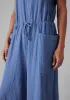 Crinkle Cotton Gauze Jumpsuit | Cornflower sold by TOAST