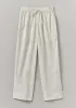 Stripe Block Print Pyjama Trousers | Chalk/Mid Blue sold by TOAST