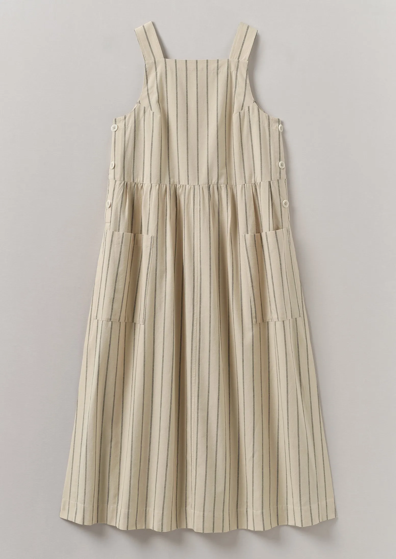 Stripe Cotton Pinafore Dress | Sail Cloth sold by TOAST