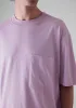 Garment Dyed Organic Cotton Tee | Wood Lilac sold by TOAST