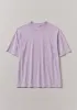 Garment Dyed Organic Cotton Tee | Wood Lilac sold by TOAST