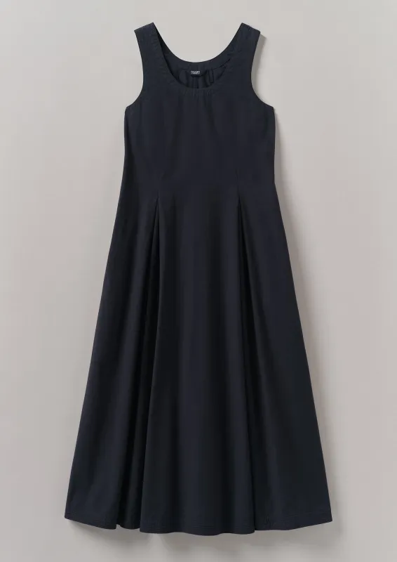 Cotton Poplin Sun Dress | Raven Blue sold by TOAST