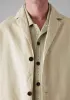 Cotton Linen High Break Blazer | Wood Ash sold by TOAST