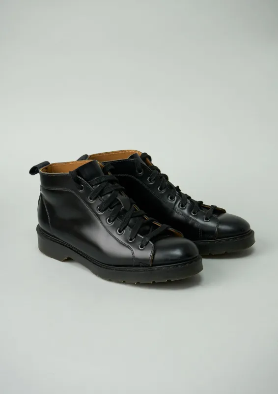 Reworn Solovair Monkey Boots Size 7 (221) | Black sold by TOAST
