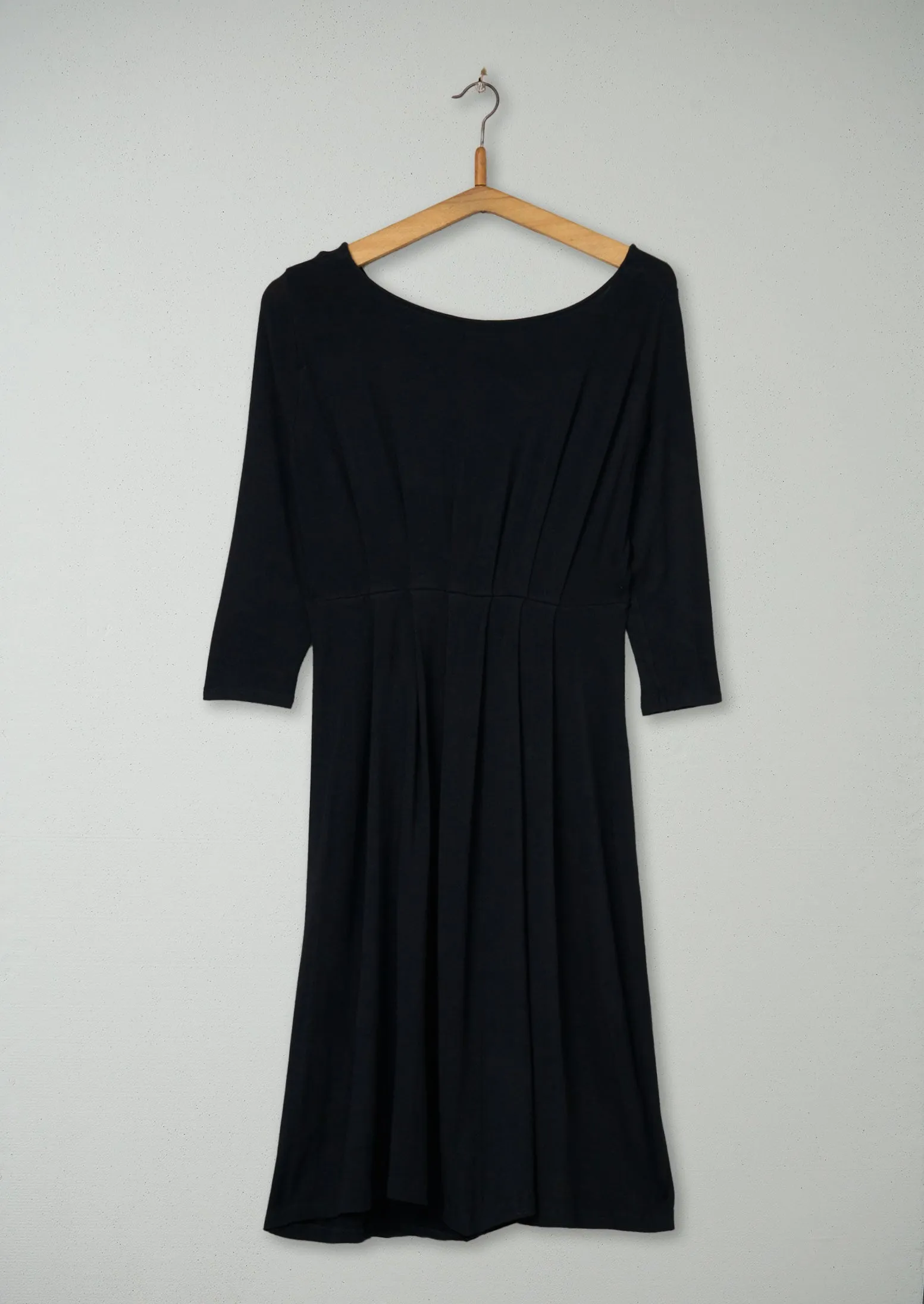 Reworn Bamboo Cross Front Dress Size 12 (756) | Black sold by TOAST product image thumbnail 2