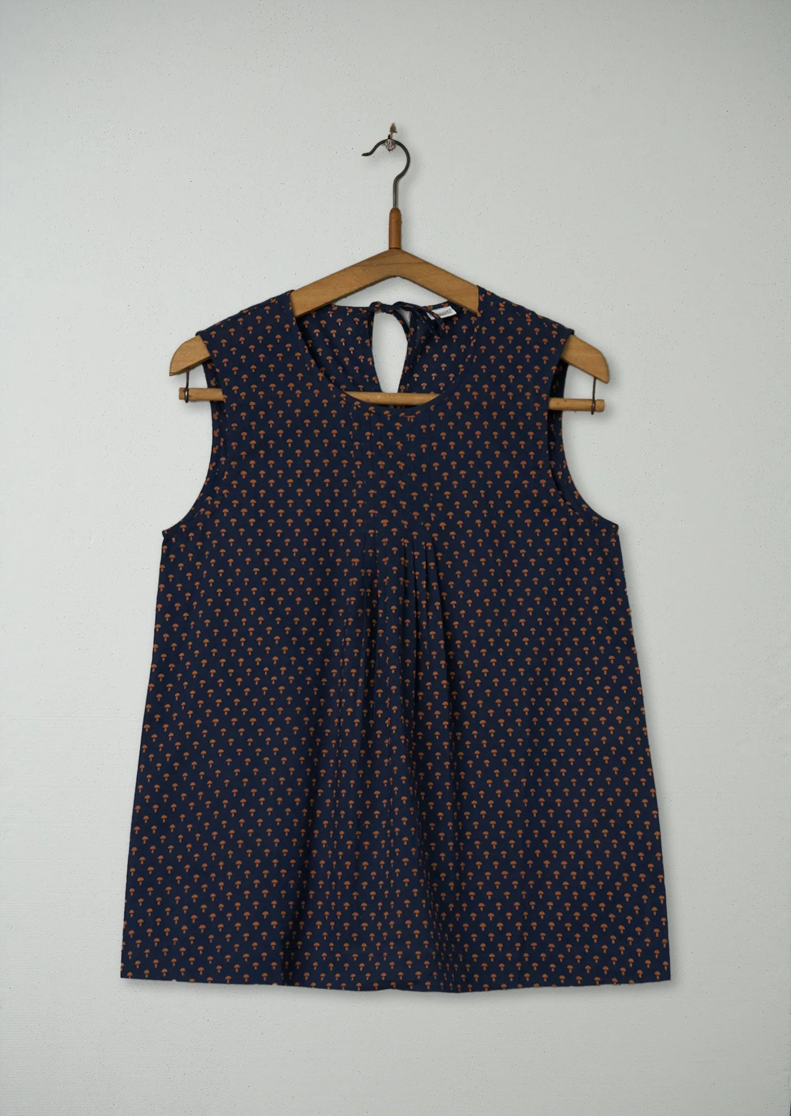 Reworn Mushroom Block Print Cami Size XS (069) | Multi sold by TOAST