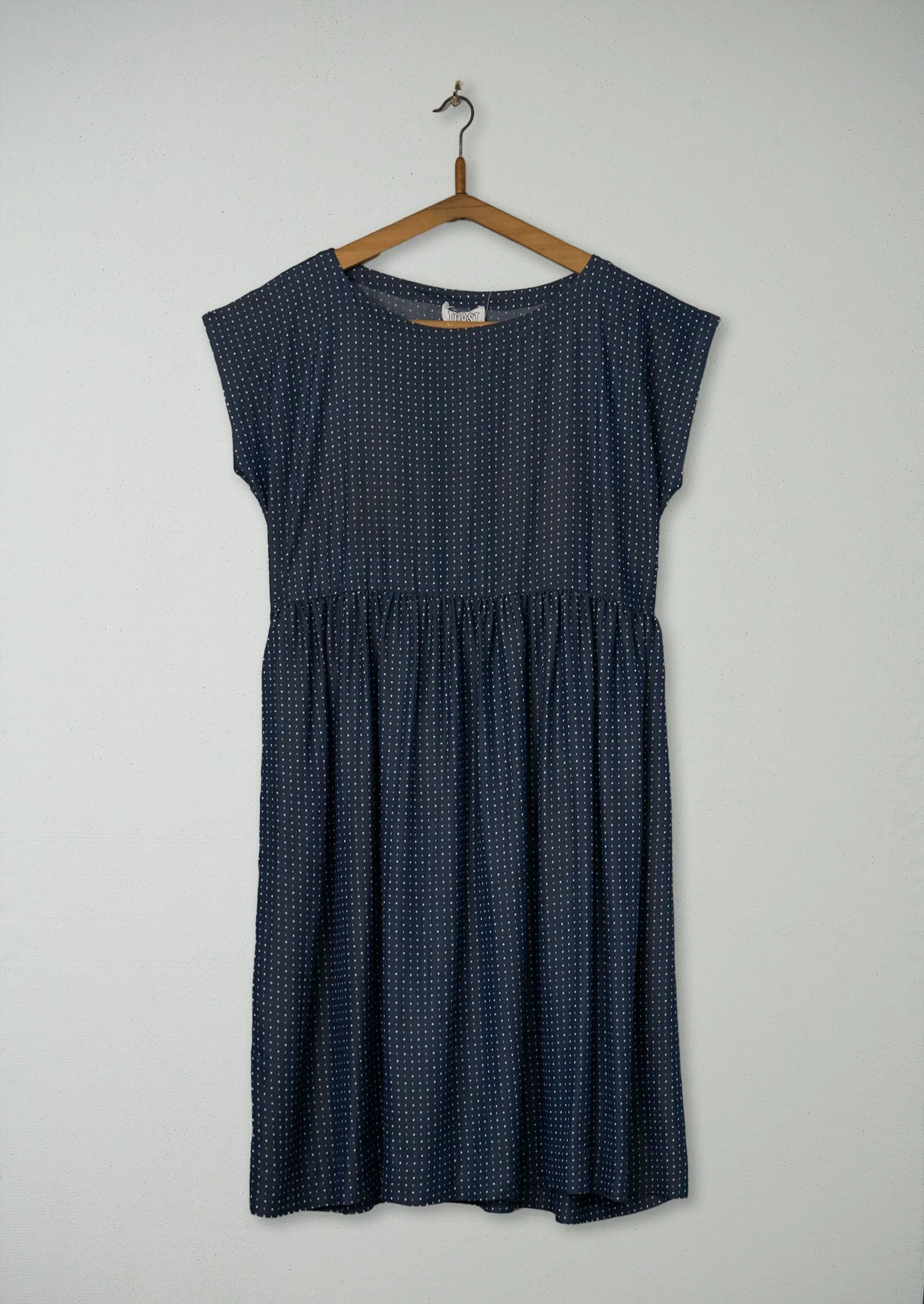 Reworn Yuka Dress Size 16 (754) | Blue Grey sold by TOAST