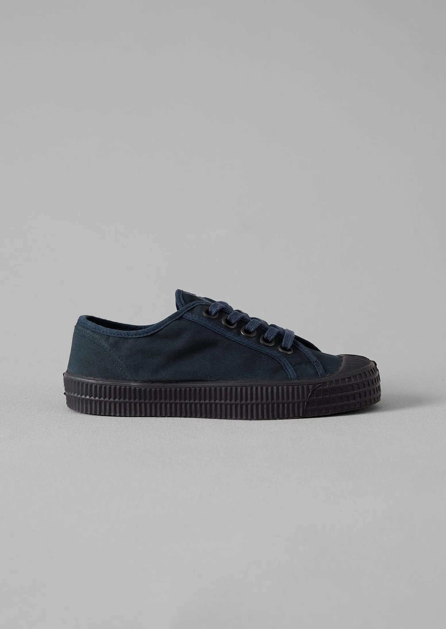 Novesta Star Master Waxed Cotton Plimsolls | Navy sold by TOAST product image thumbnail 2