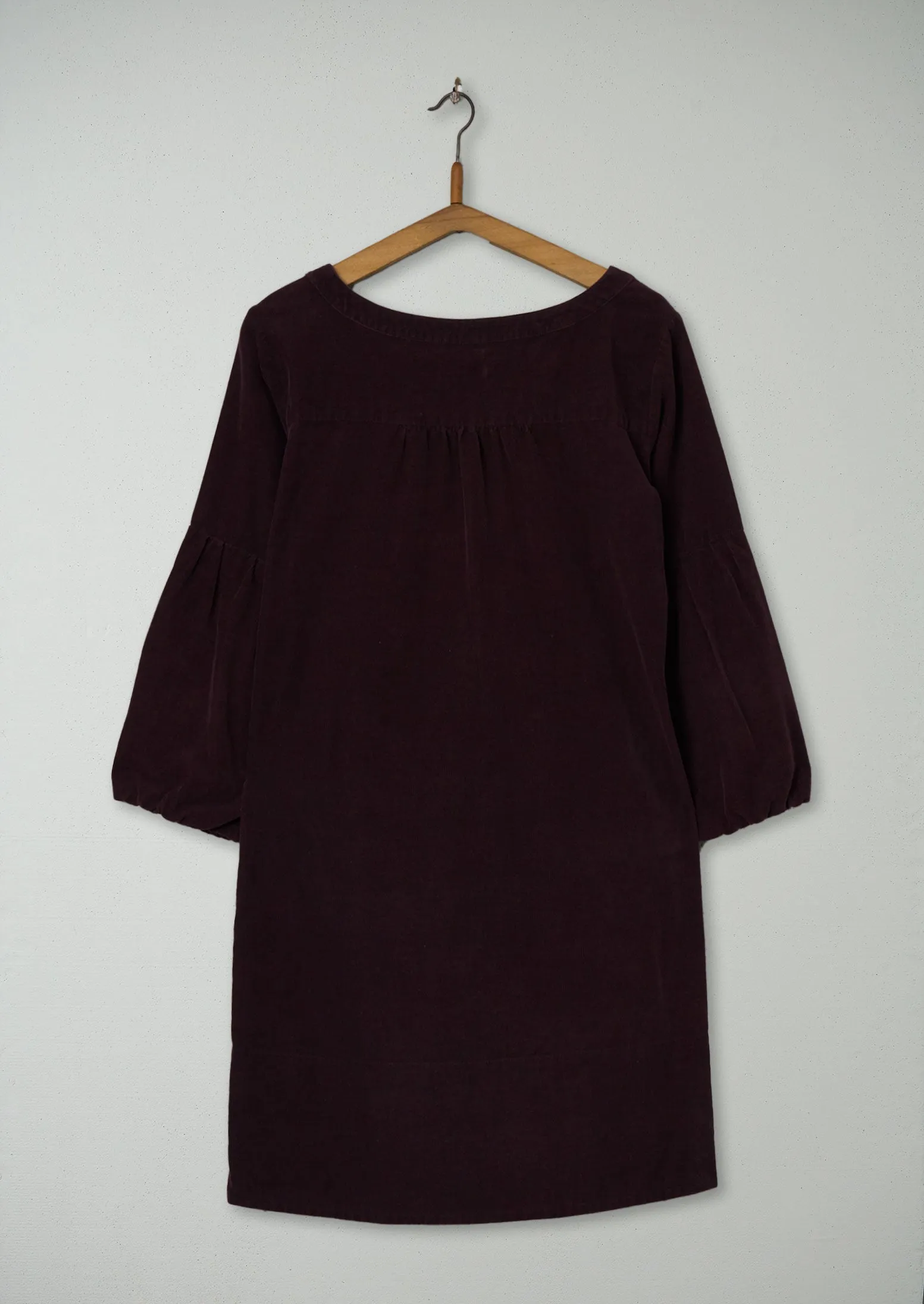 Reworn Needlecord Tunic Size 10 (426) | Damson sold by TOAST product image thumbnail 2