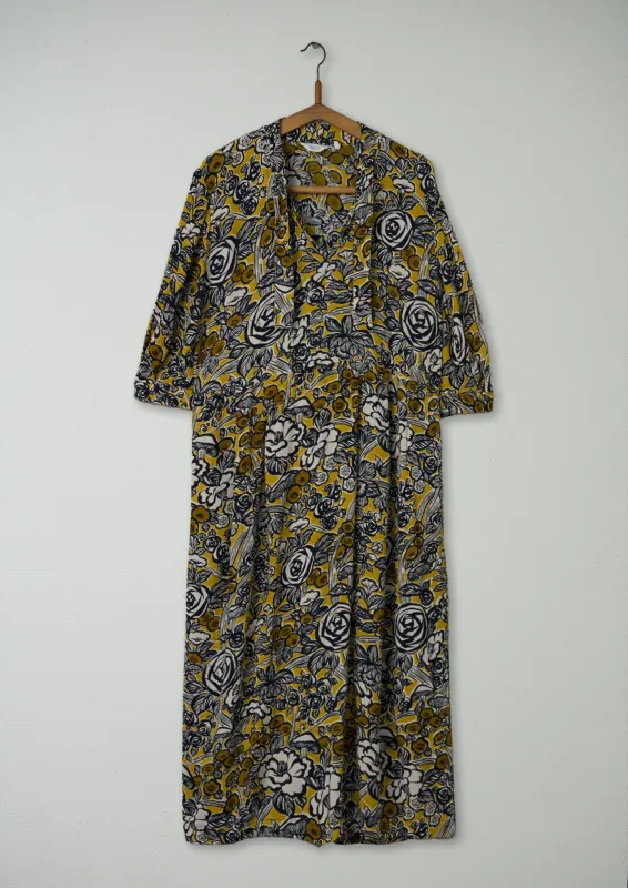 Reworn Mila Bolette Print Dress Size 14 (795) | Multi sold by TOAST