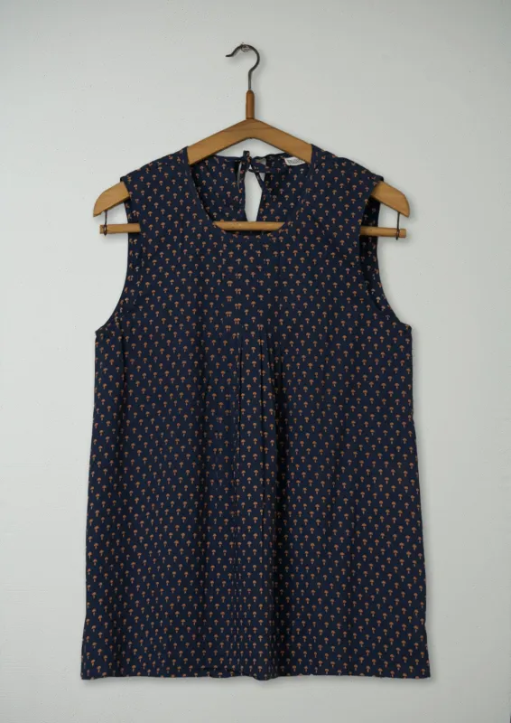 Reworn Mushroom Block Print Cami Size XS (076) | Multi sold by TOAST