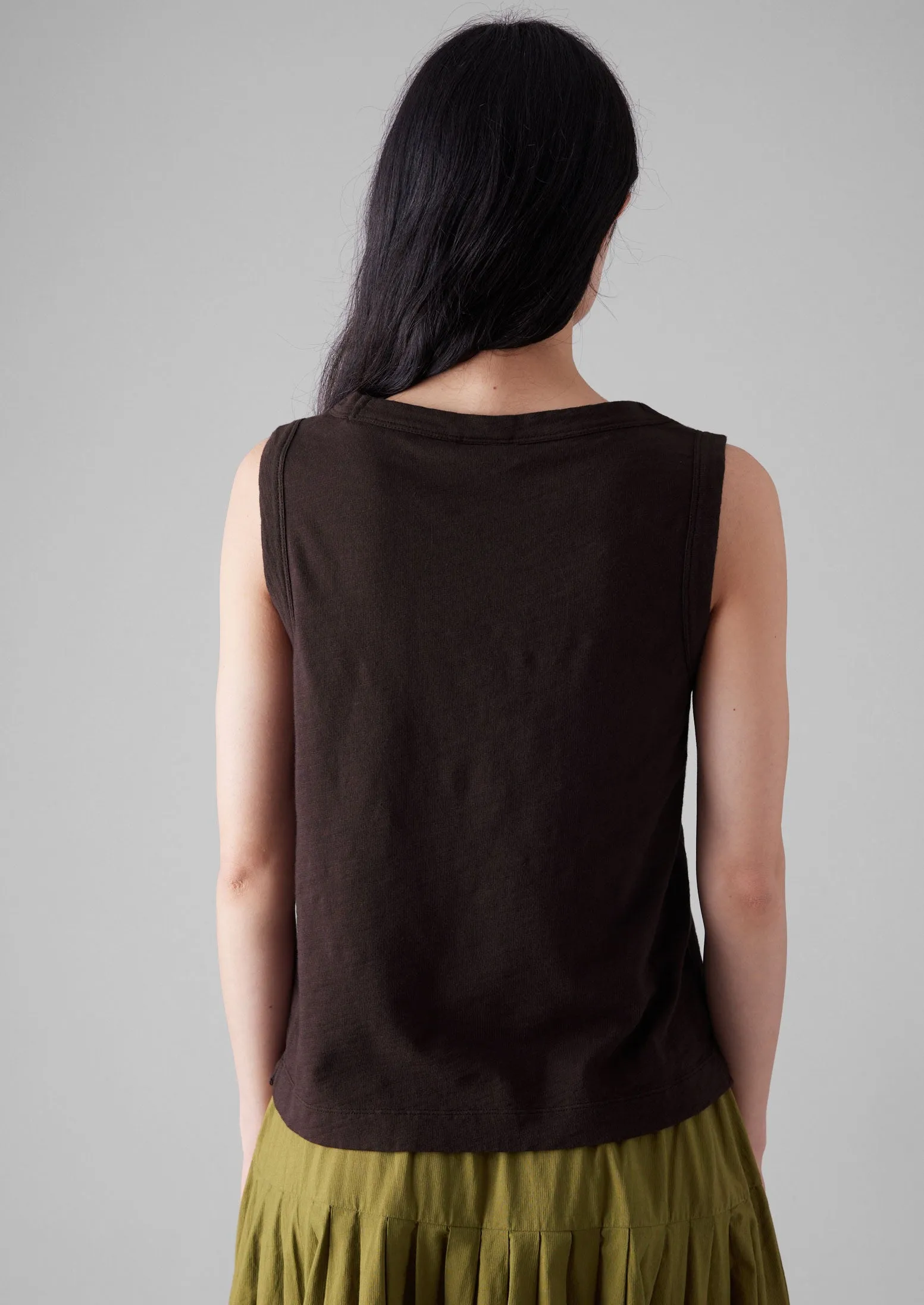 Garment Dyed Organic Cotton Tank Top | Rich Earth sold by TOAST product image thumbnail 4