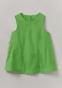 Panelled Cotton Poplin Top | Lawn Green sold by TOAST