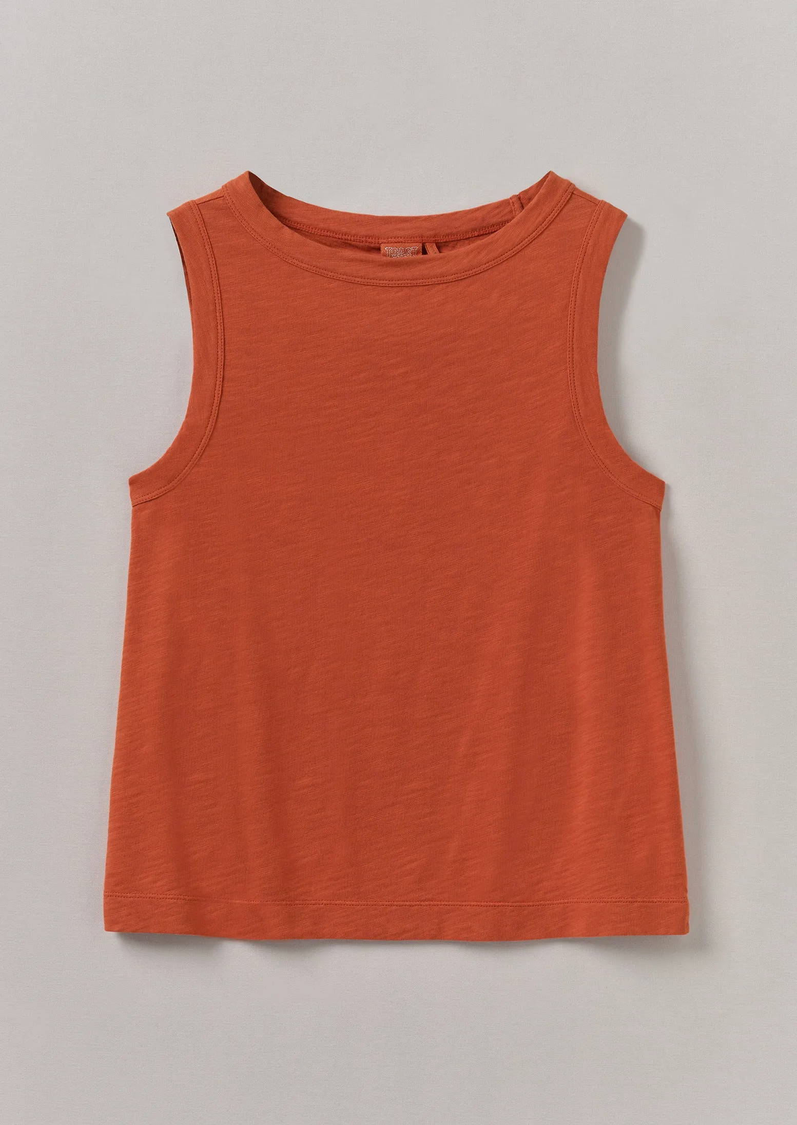 Garment Dyed Cotton Tank Top | Ginger Nut sold by TOAST