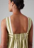 Oyo Stripe Cotton Jumpsuit | Calla Green sold by TOAST