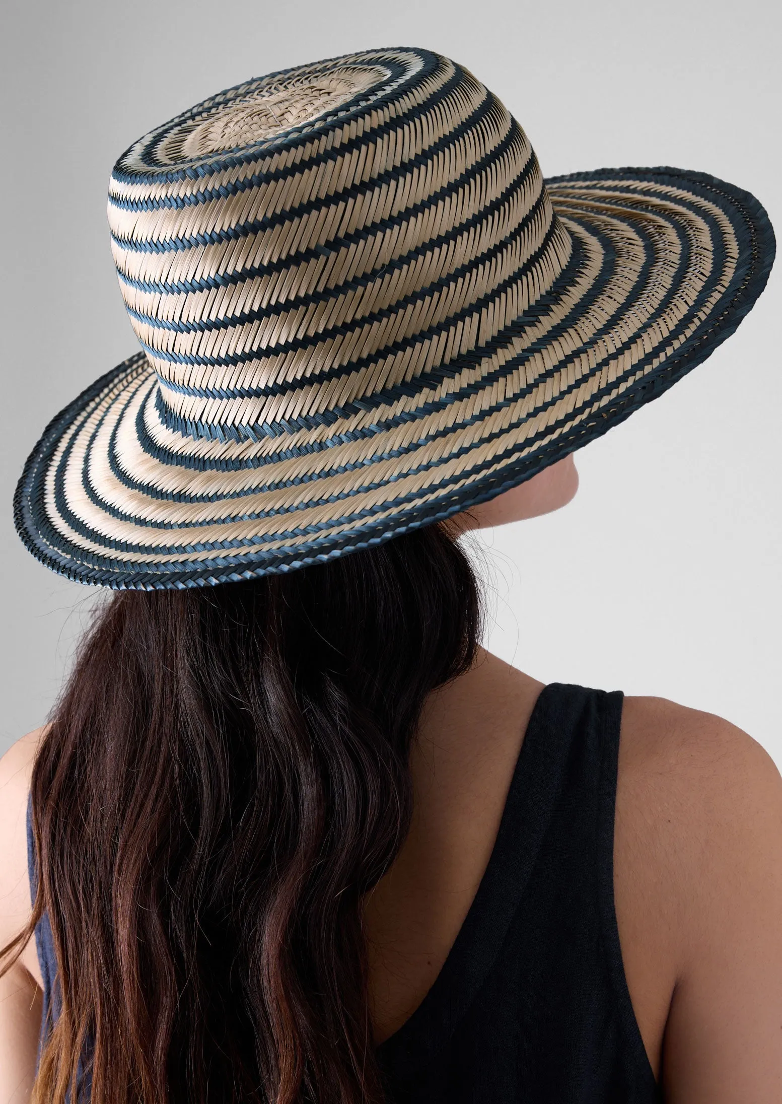 Guanabana Straw Hat | Black/Natural sold by TOAST product image thumbnail 3