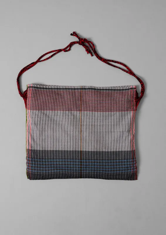 Pla Hand Woven Cotton Bag | Black/White sold by TOAST