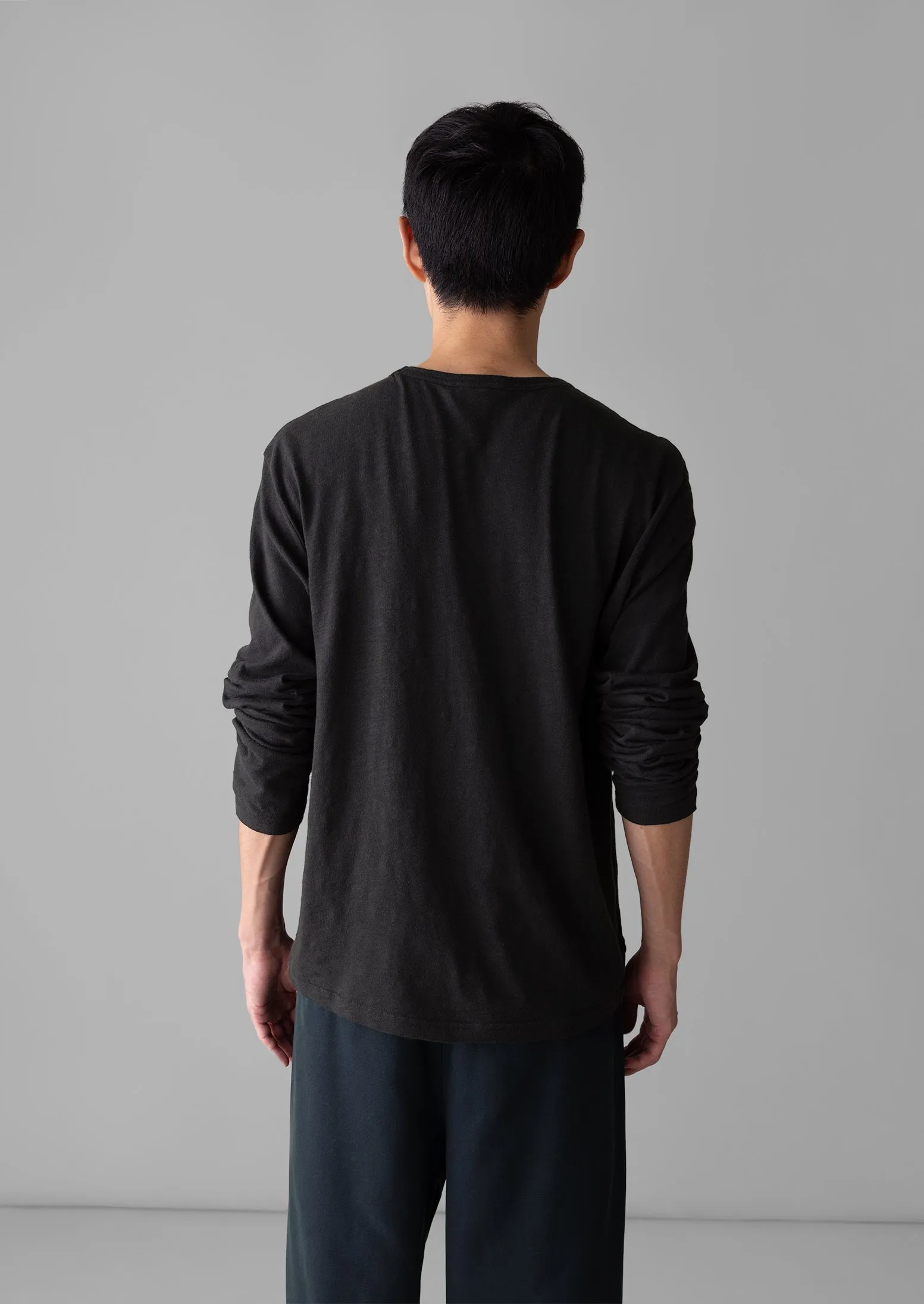 Frank Cotton Long Sleeve Tee | Carbon Black sold by TOAST product image thumbnail 3