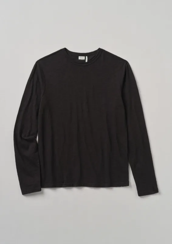 Frank Cotton Long Sleeve Tee | Carbon Black sold by TOAST