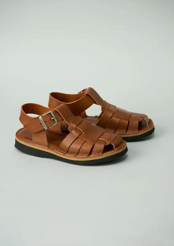 Reworn Fracap Ola Sandals Size 37 (219) | Arancio sold by TOAST