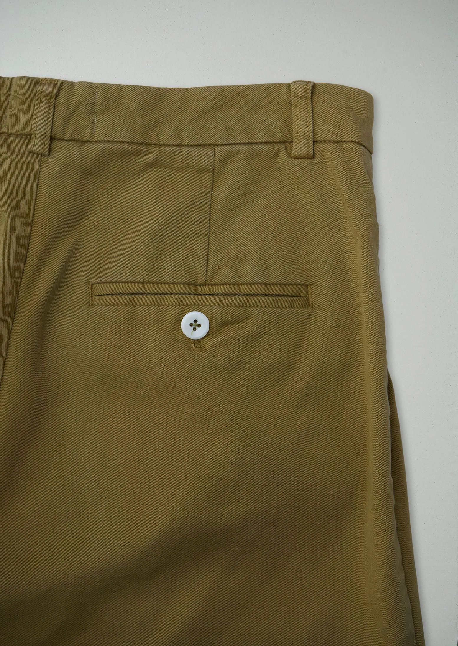 Reworn George Pleat Trousers Size 10 (522) | Olive sold by TOAST product image thumbnail 2