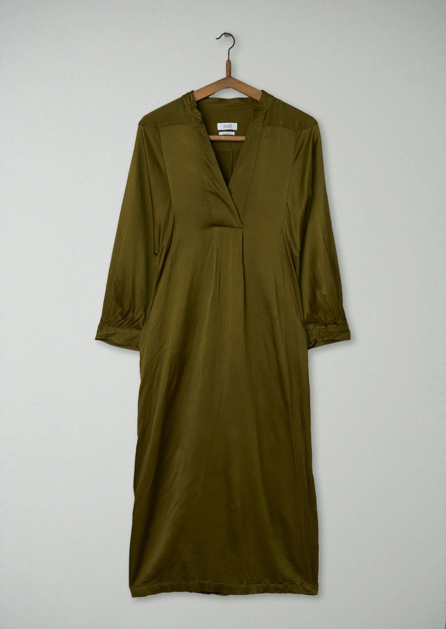 Reworn Seersucker Tunic Dress Size 8 (857) | Peat sold by TOAST