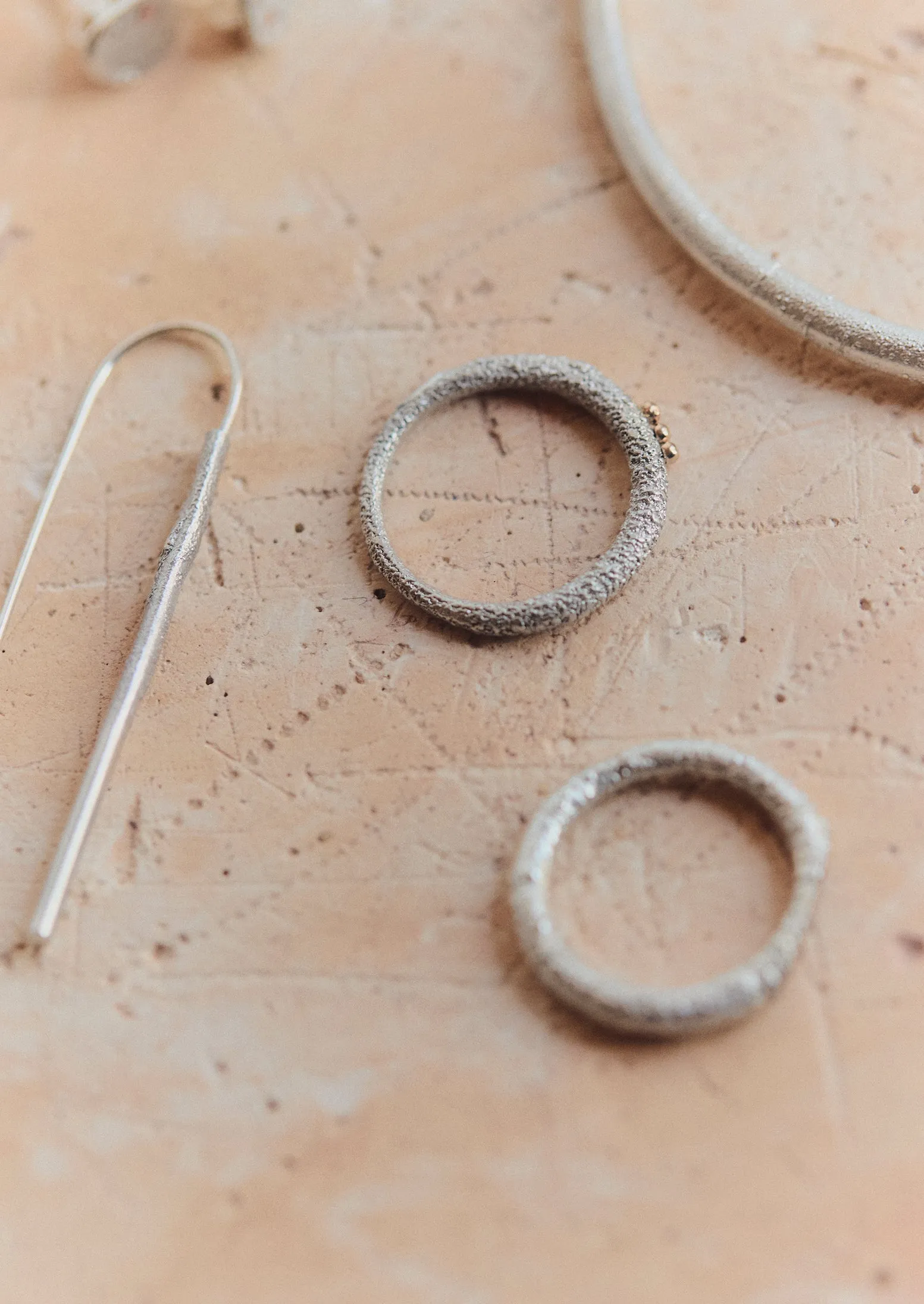 Lindey Tydeman Hewn Ring | Silver/Copper sold by TOAST product image thumbnail 5