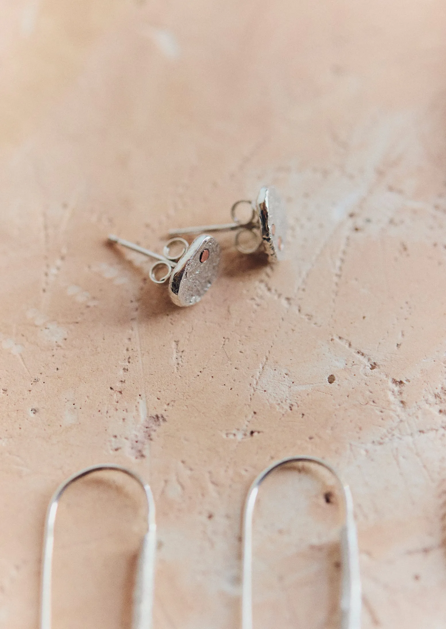 Lindey Tydeman Stud Earrings | Silver/Gold/Copper sold by TOAST product image thumbnail 4