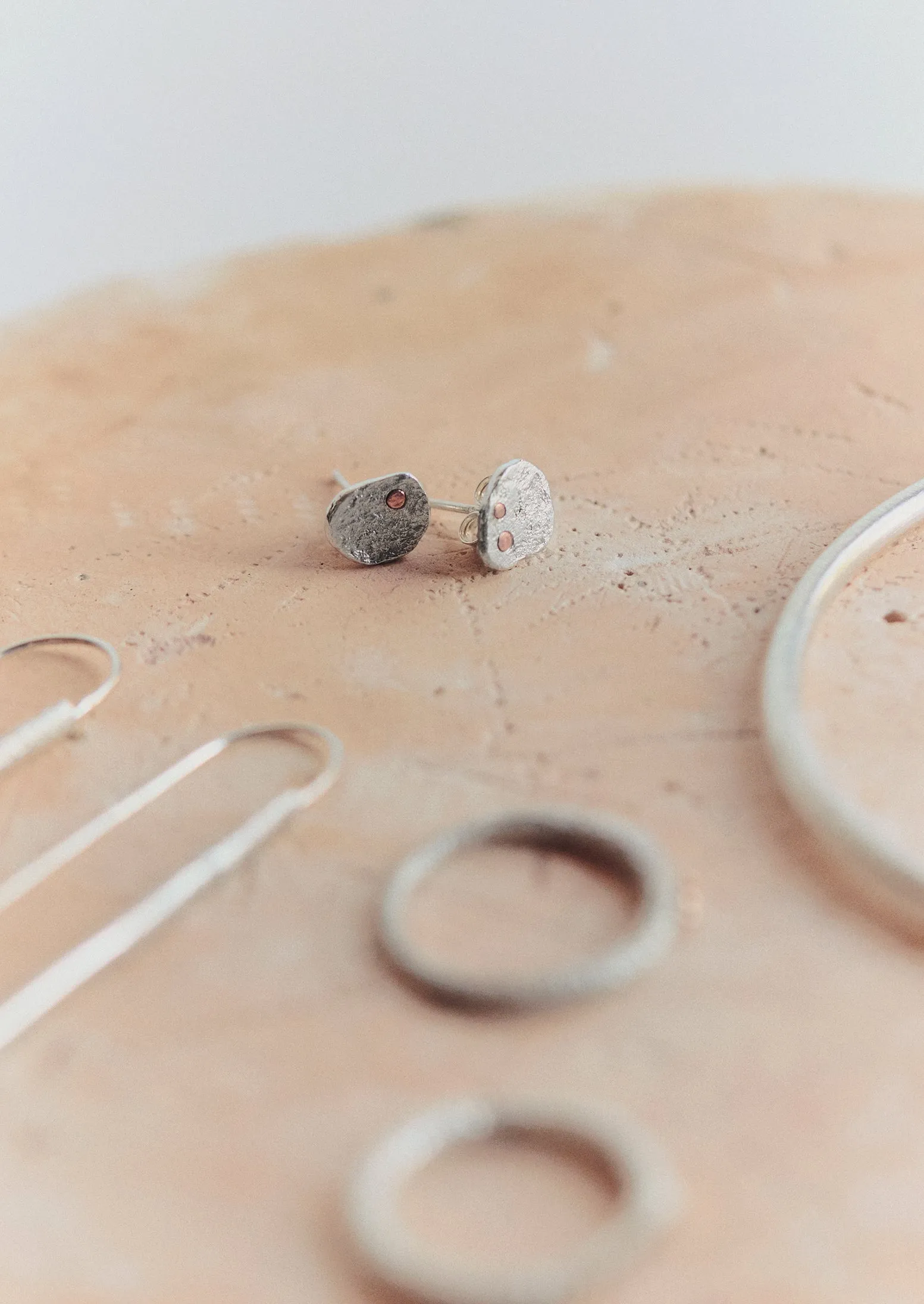 Lindey Tydeman Stud Earrings | Silver/Gold/Copper sold by TOAST product image thumbnail 2