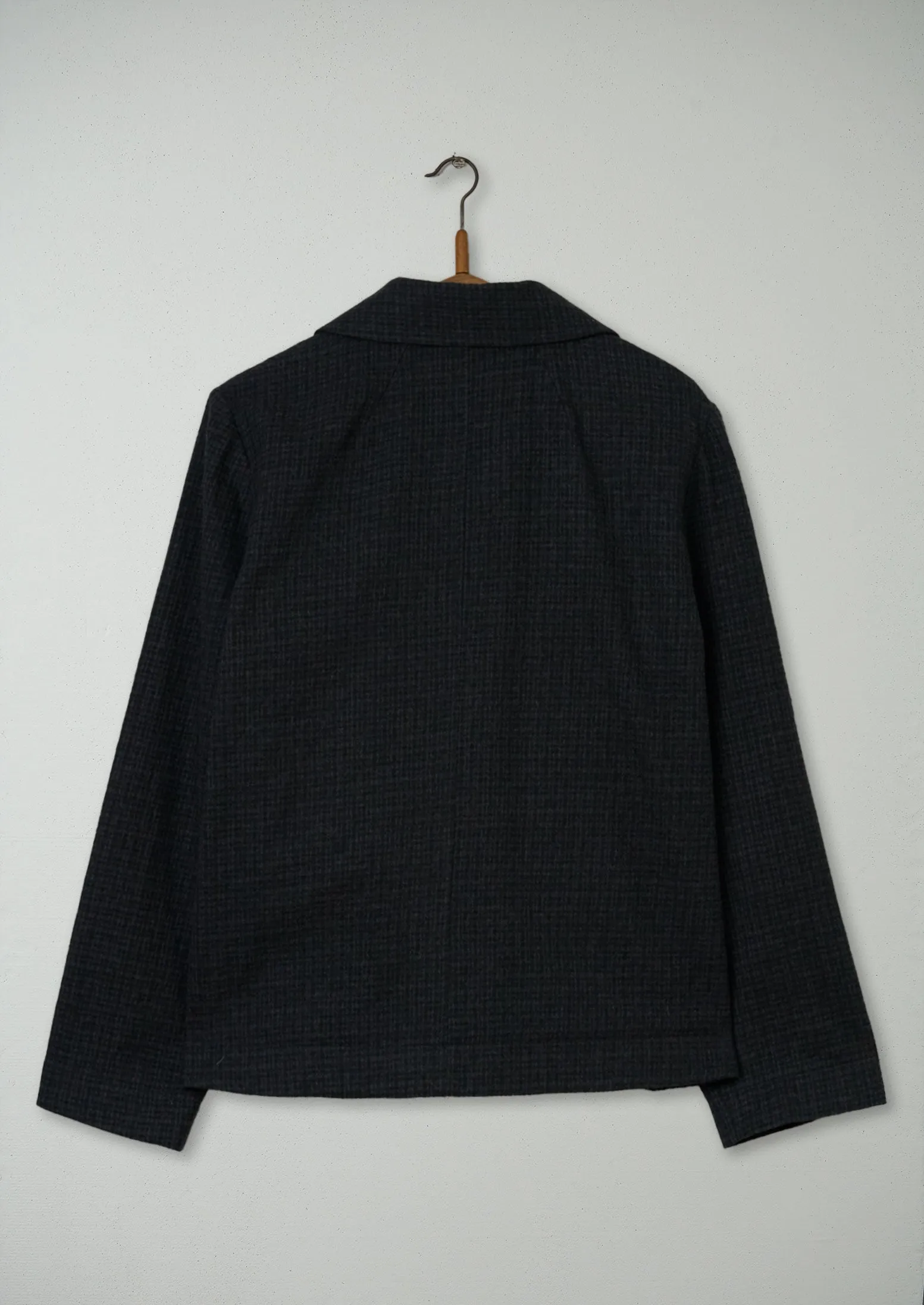Reworn Round Collar Jacket Size 10 (126) | Black Indigo sold by TOAST product image thumbnail 2