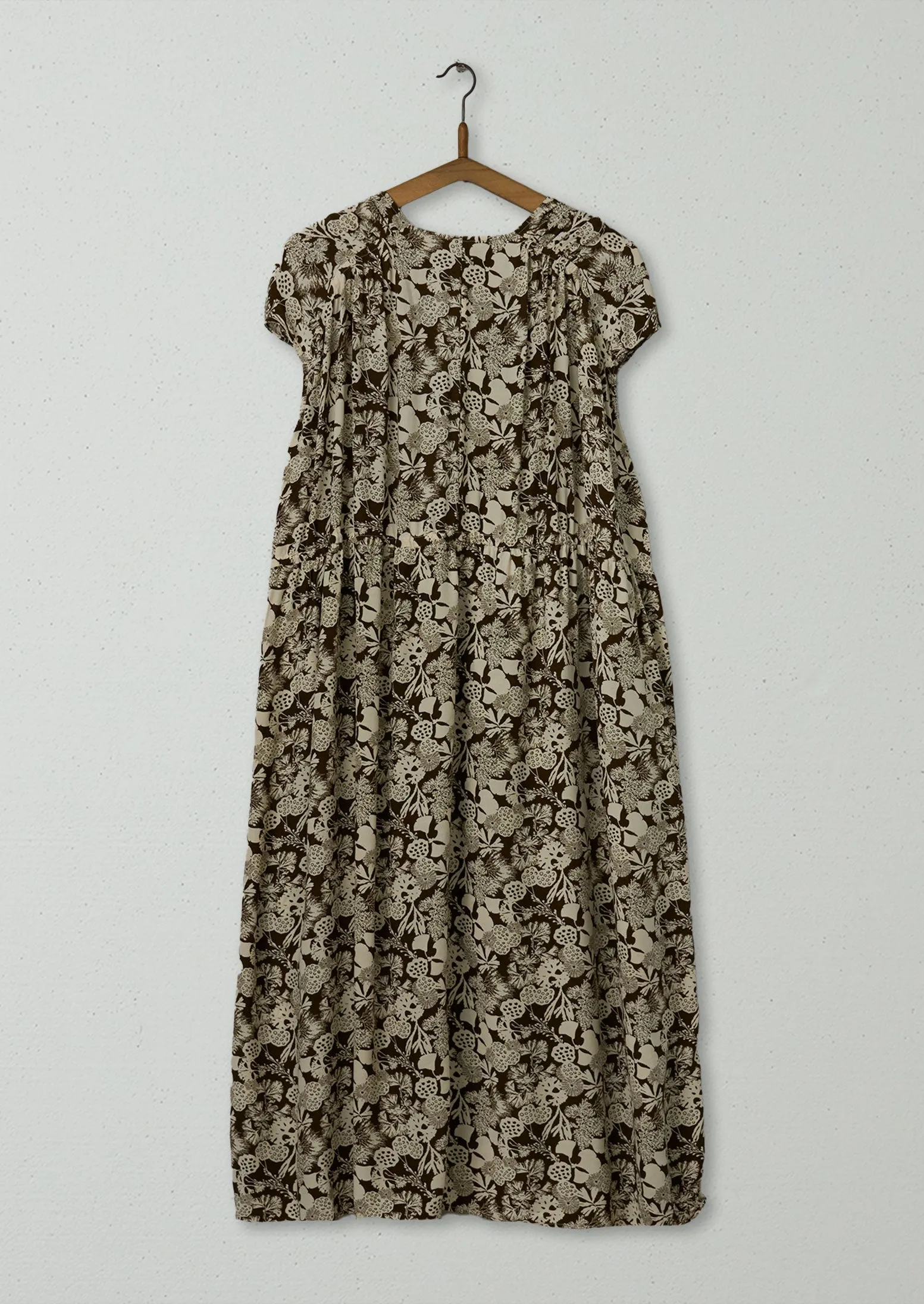 Reworn Flotsam Print Dress Size S (819) | Multi sold by TOAST product image thumbnail 2