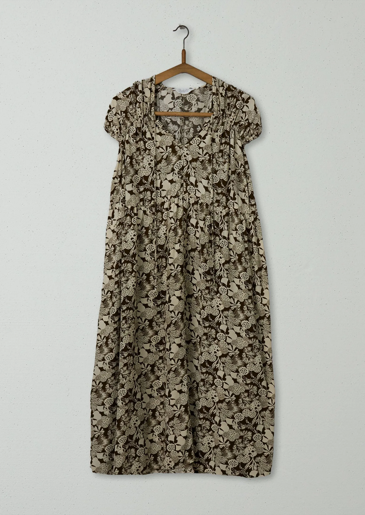 Reworn Flotsam Print Dress Size S (819) | Multi sold by TOAST