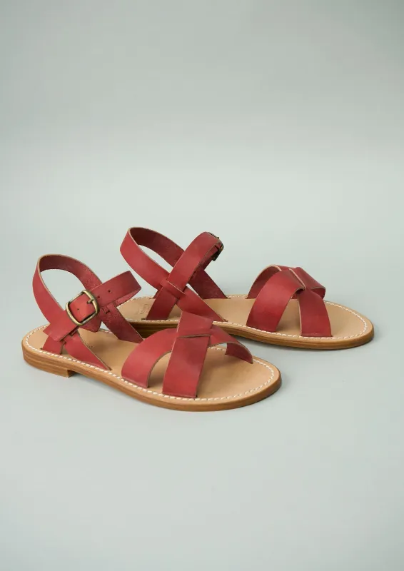 Reworn La Botte Gardiane Pac Sandals Size 36 (256) | Red sold by TOAST