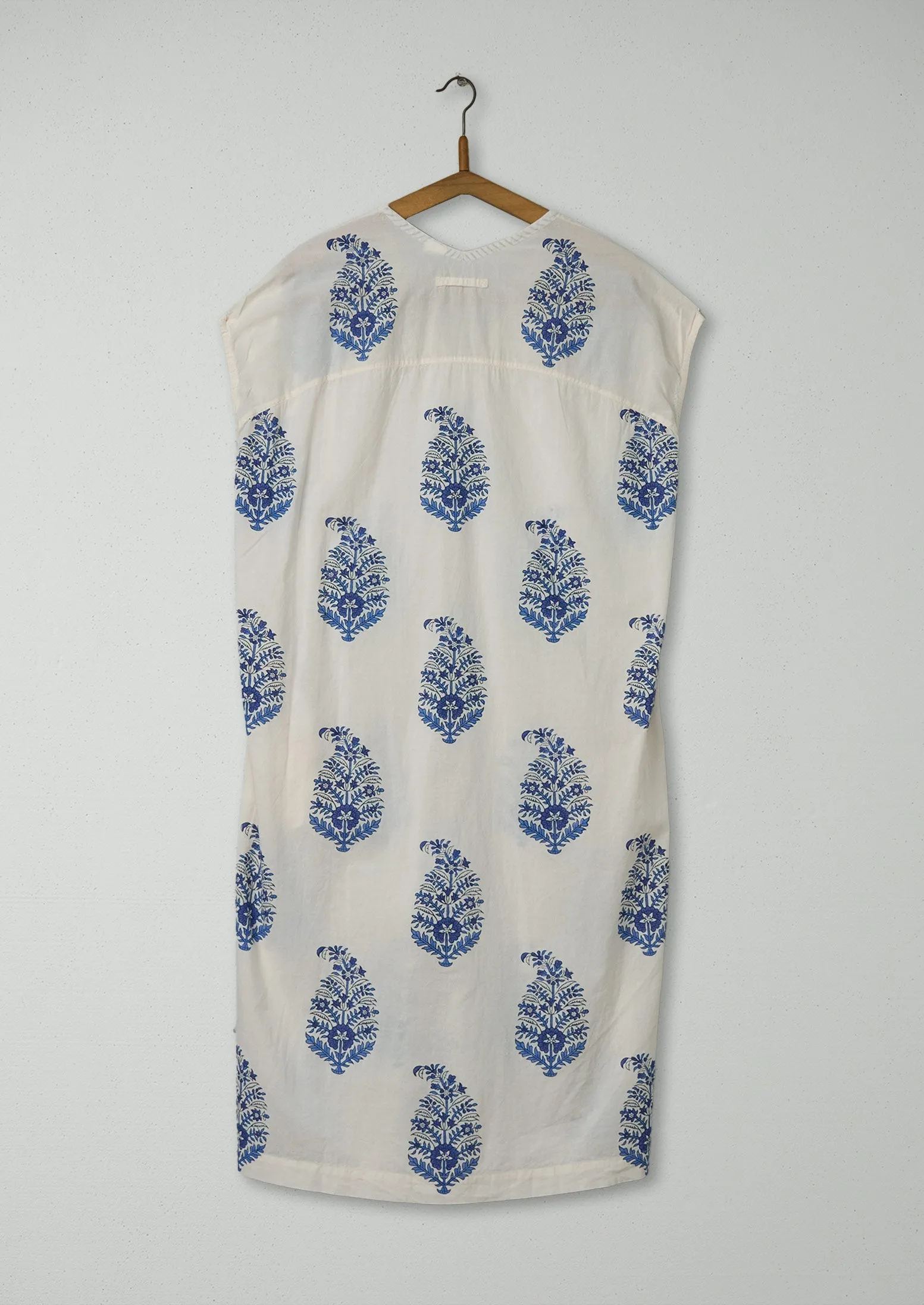 Reworn Block Print Kaftan Size XSS (008) | Multi sold by TOAST product image thumbnail 2