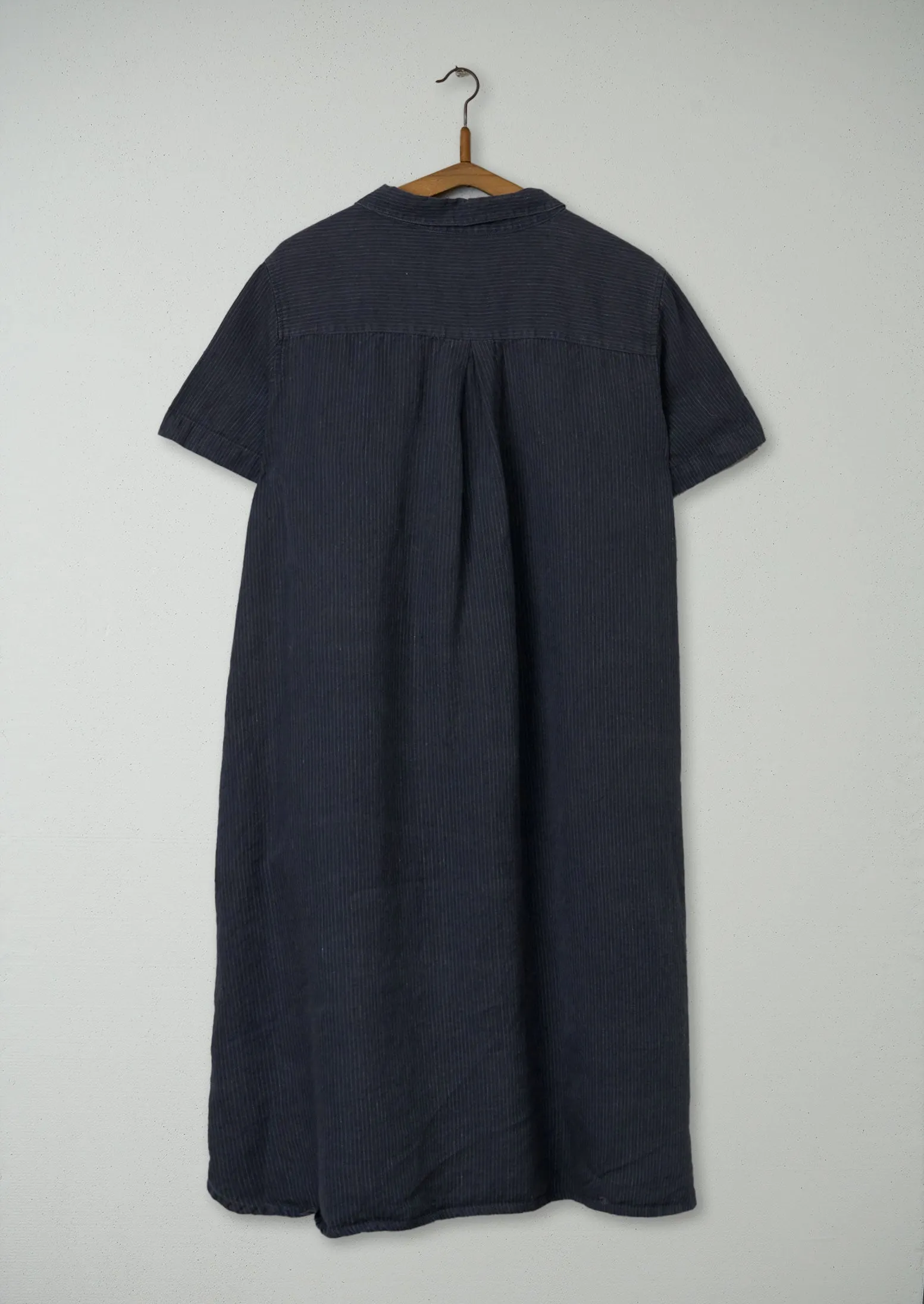 Reworn Swingy Linen Shirt Dress Size 18 (890) | Multi sold by TOAST product image thumbnail 2