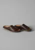Vibae Open Toe Sandals | Cocoa Brown sold by TOAST