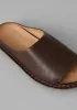 Vibae Open Toe Sandals | Cocoa Brown sold by TOAST