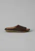 Vibae Open Toe Sandals | Cocoa Brown sold by TOAST