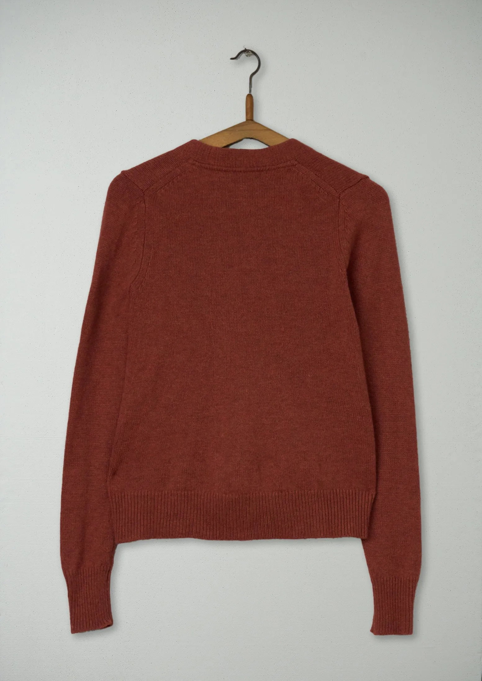 Reworn Boxy Cardigan Size XS (337) | Rust sold by TOAST product image thumbnail 2