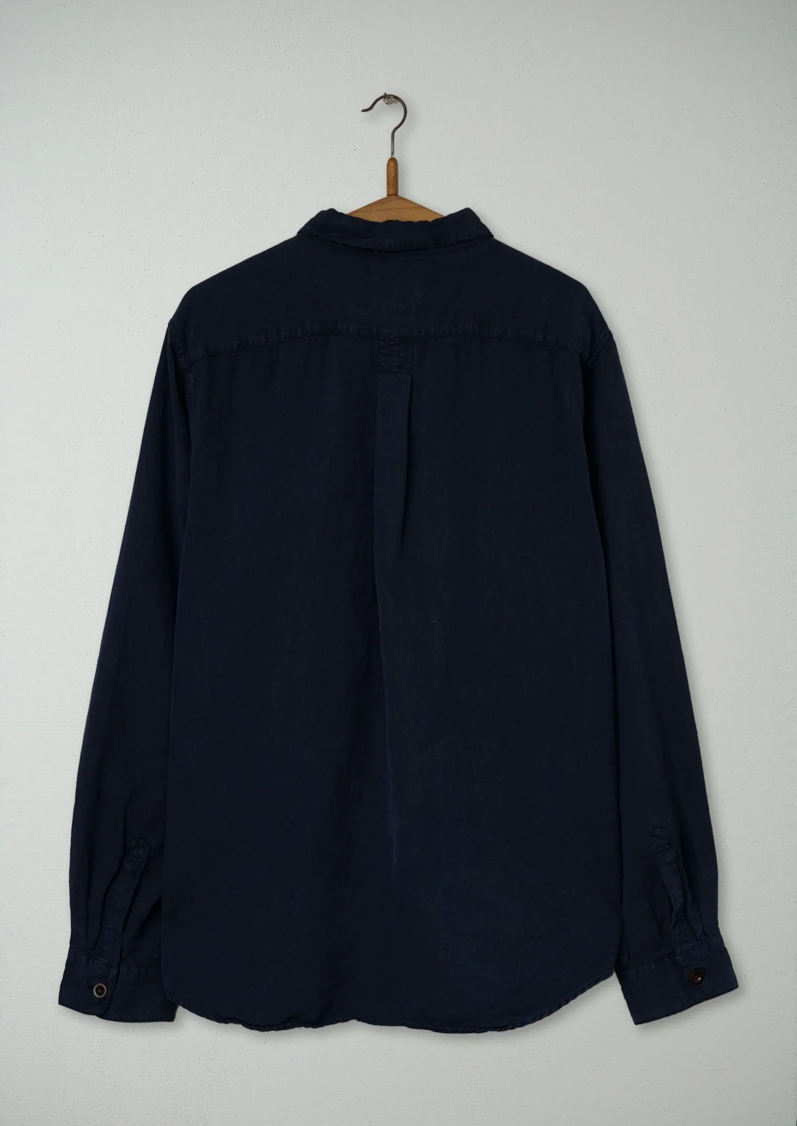 Reworn Mens Point Collar Shirt Size L (018) | Midnight sold by TOAST product image thumbnail 2