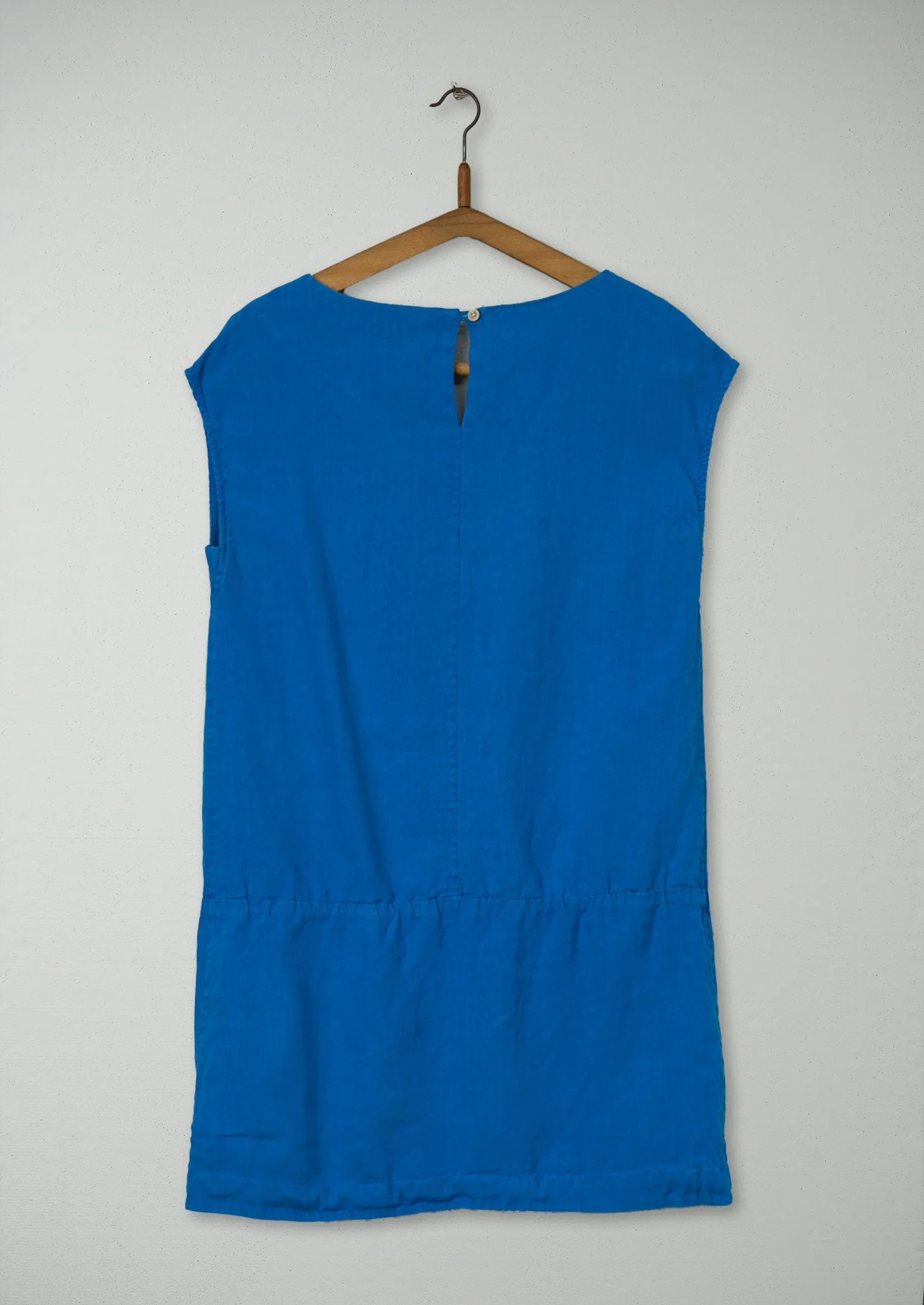 Reworn Linen Tunic Size 12 (900) | Blue sold by TOAST product image thumbnail 2