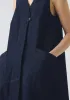 A Line Denim Tunic Dress | Indigo sold by TOAST
