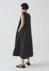 Garment Dyed Linen Sleeveless Dress | Black Pepper sold by TOAST