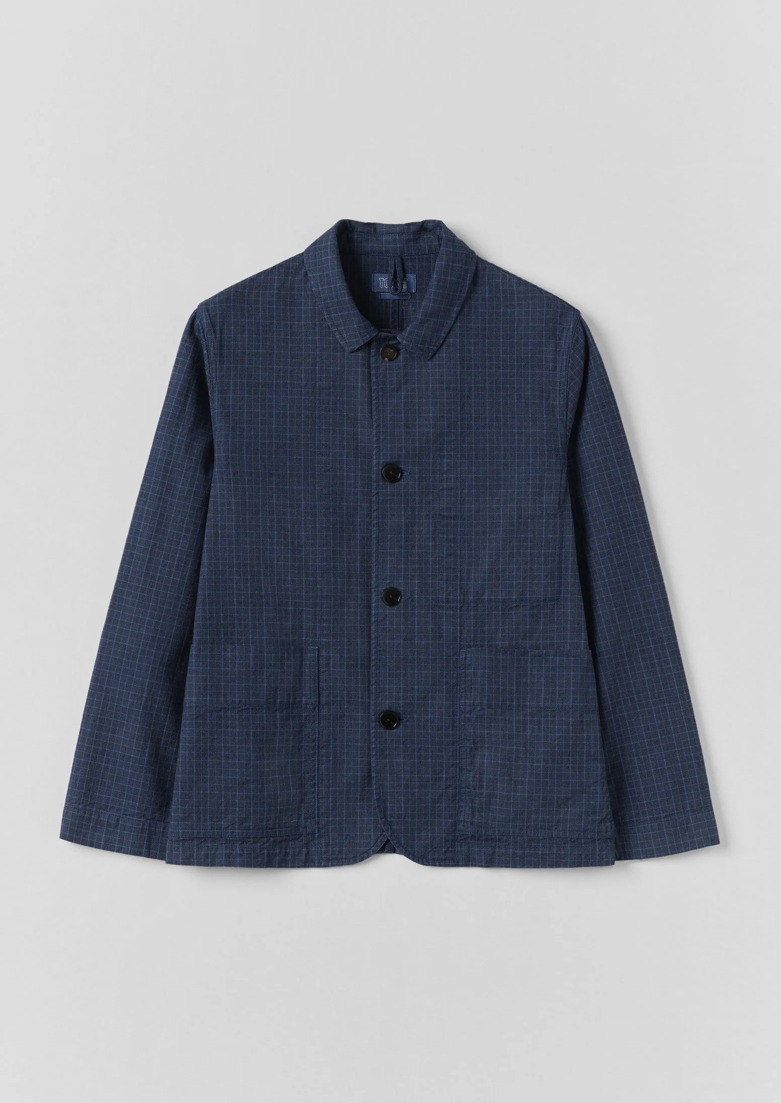 Unstructured Overdyed Chore Jacket | Delft sold by TOAST