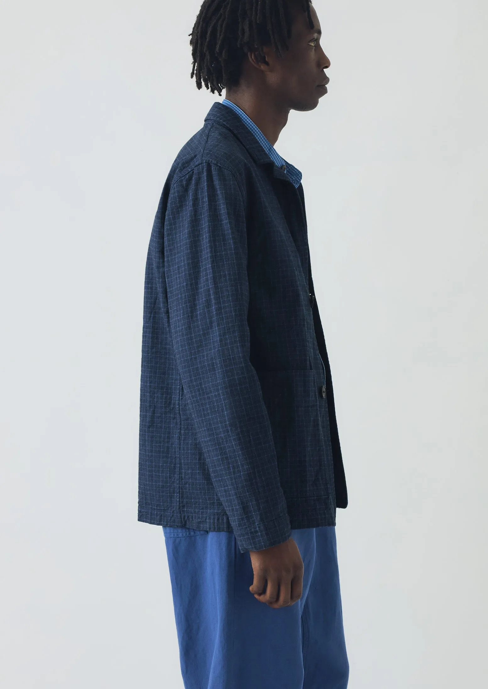 Unstructured Overdyed Chore Jacket | Delft sold by TOAST product image thumbnail 5