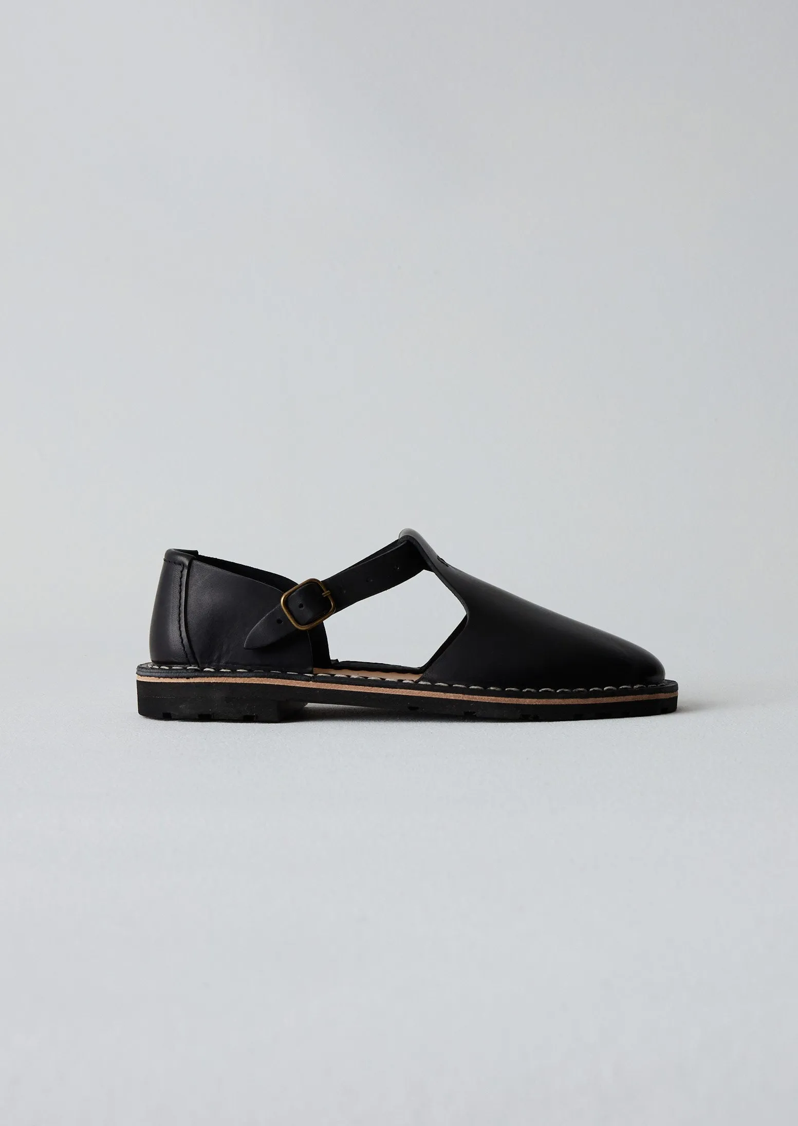 Steve Mono Leather Artisanal Shoes | Black sold by TOAST product image thumbnail 2
