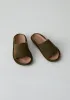 Vibae Open Toe Sandals | Olive sold by TOAST