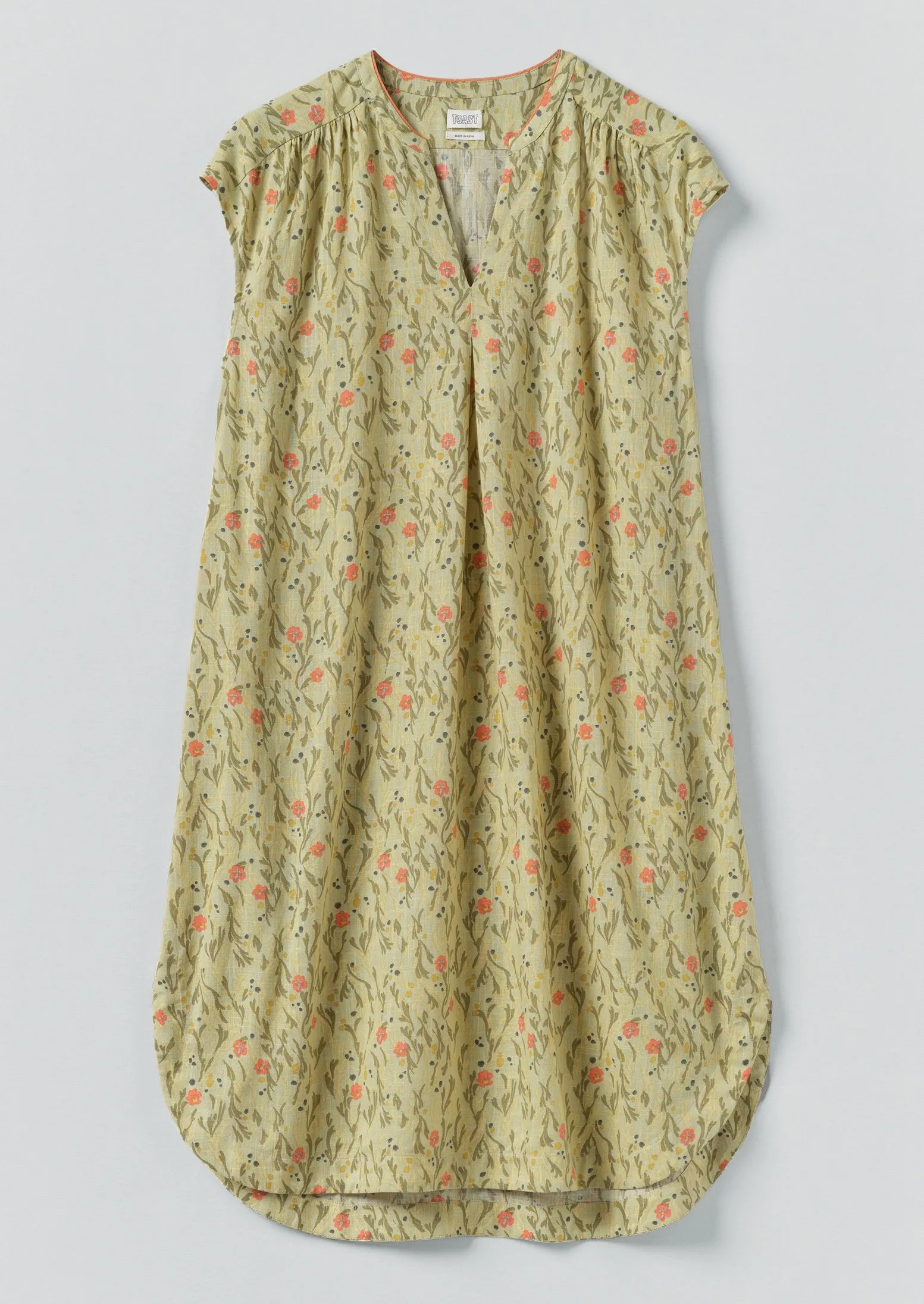 Seaweed Print Nightdress | Light Sage sold by TOAST