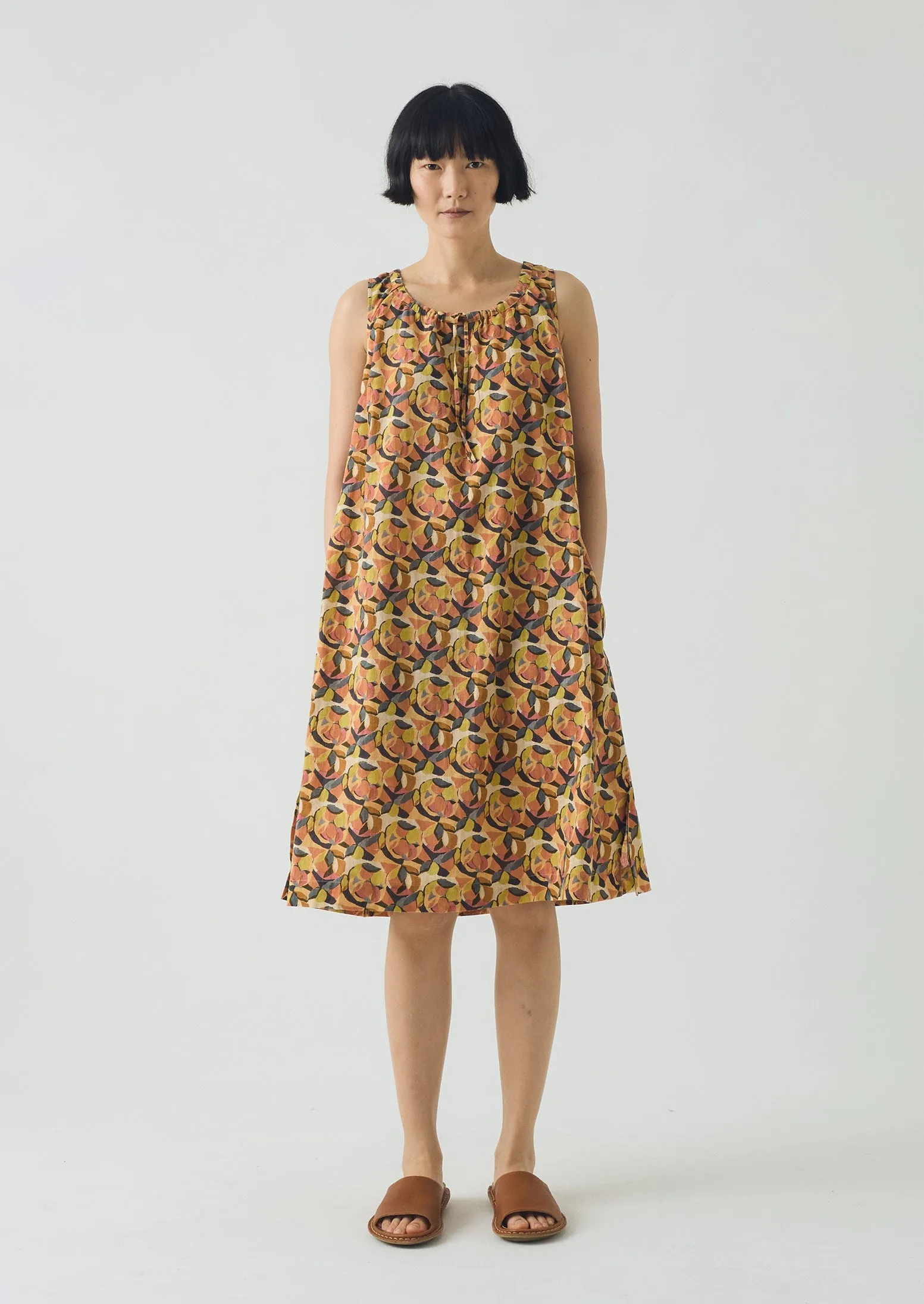 Still Life Print Nightdress | Clay sold by TOAST product image thumbnail 2